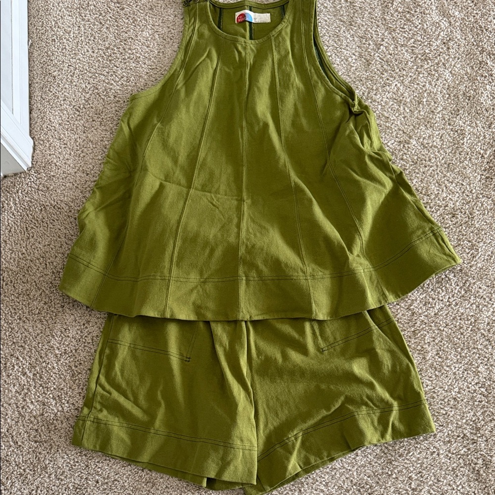 Free People Strada Set Cardamom Seed